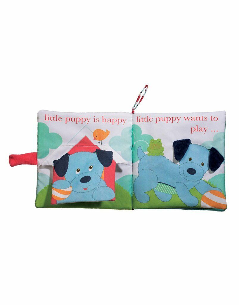 Douglas Toys Blue Dog Soft Plush Activity Book