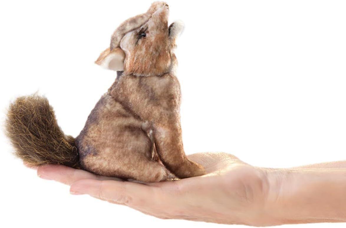 Folkmanis Mini Coyote Finger Puppet