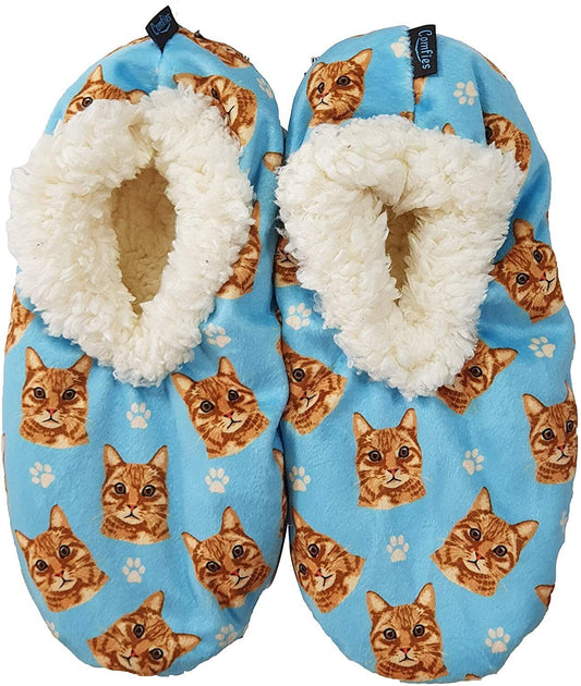 Orange Tabby Super Soft Women’s Slippers #34