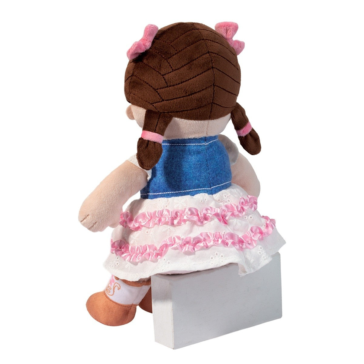 Douglas Toys Fran Cowgirl Soft Doll Plush Stuffed, 9.5 inch
