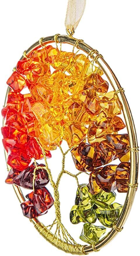Ganz Crystal Expressions Autumn Tree of Life, 3.75-inch,  Acrylic and Iron