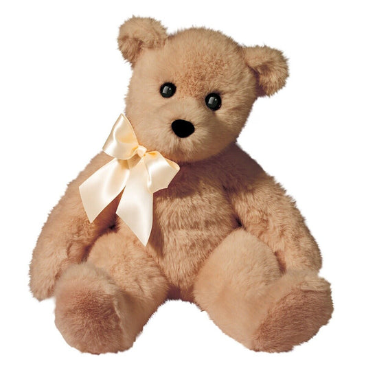 Douglas Toys Medium Graham Golden Brown Bear Plush Stuffed Animal Toy, 10"