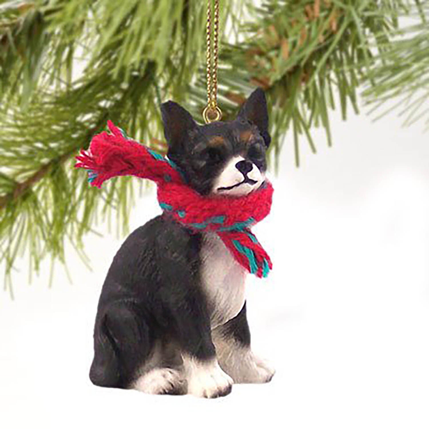 Conversation Concepts Chihuahua Miniature Dog Ornament - Black & White