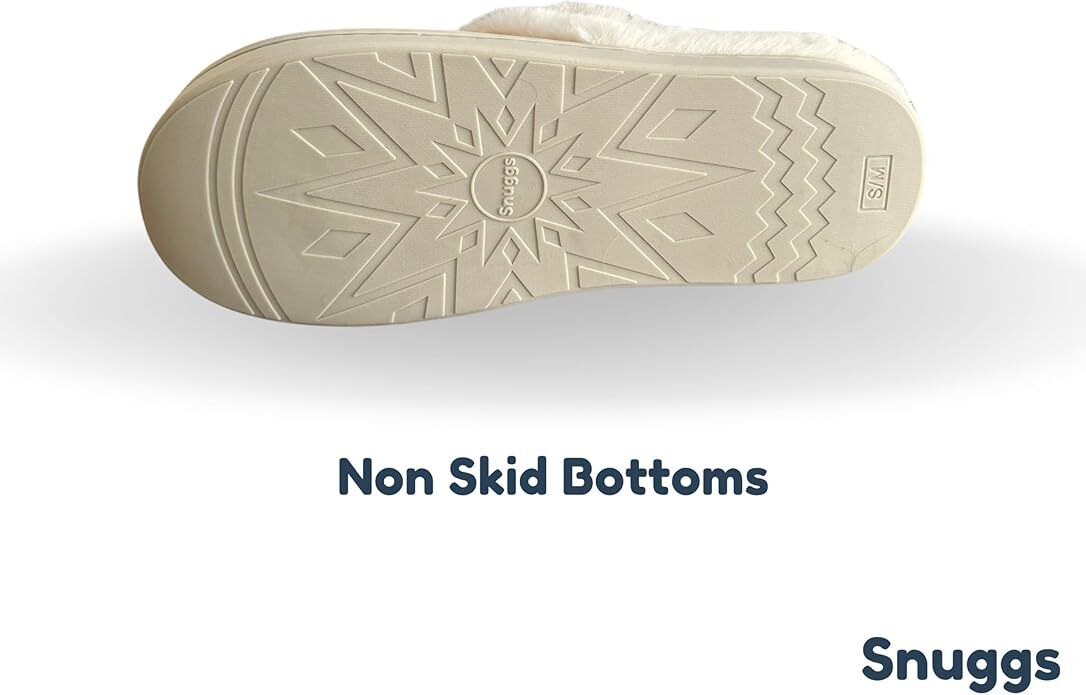 E&S Pets Bichon Frise Snugg Slippers for Pet Lovers -  Memory Foam, S/M