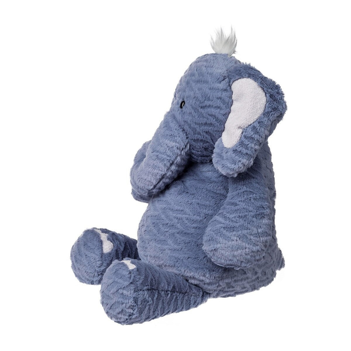 Mary Meyer FabFuzz Stuffed Animal Soft Toy, 16-Inches, Indigo Elephant Large