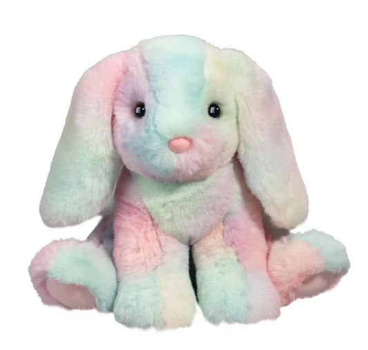Douglas Toys Super Sweetie Soft Bunny Plush Stuffed Animal, 12" sitting
