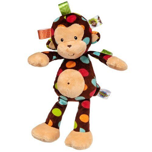 Mary Meyer Taggies Dazzle Dots Soft Toy, Monkey