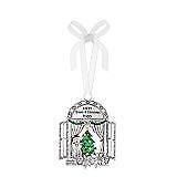 Ganz Kitty Kissses and Christmas Wishes Zinc Epoxy Decorative Hanging Ornament