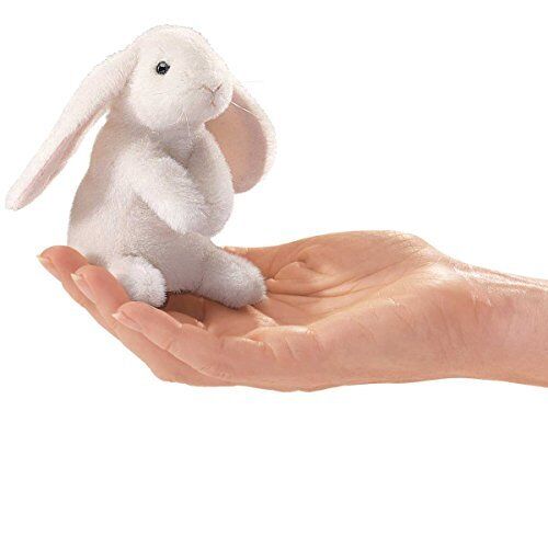 Folkmanis Mini Lop Earred Rabbit Finger Puppet
