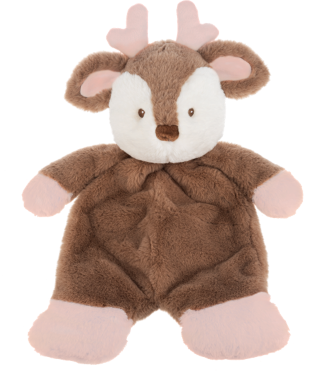 Baby Ganz Reindeer Flat-A-Pat Plush Stuffed Animal Lovey, 18"