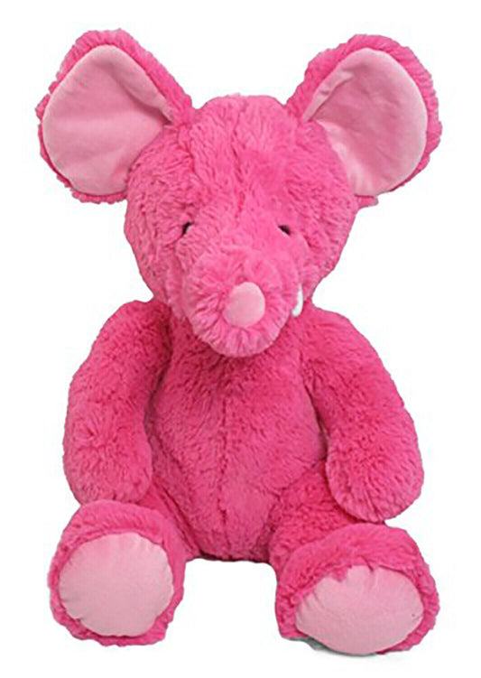 Wishpets Plush 14" Pink Elephant Plush Stuffed Animal Toy, 17"