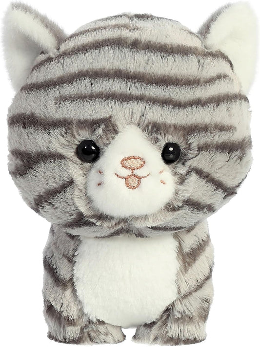 Aurora® Playful Teddy Pets™ Tabby Stuffed Animal Toy, 6.5 inches