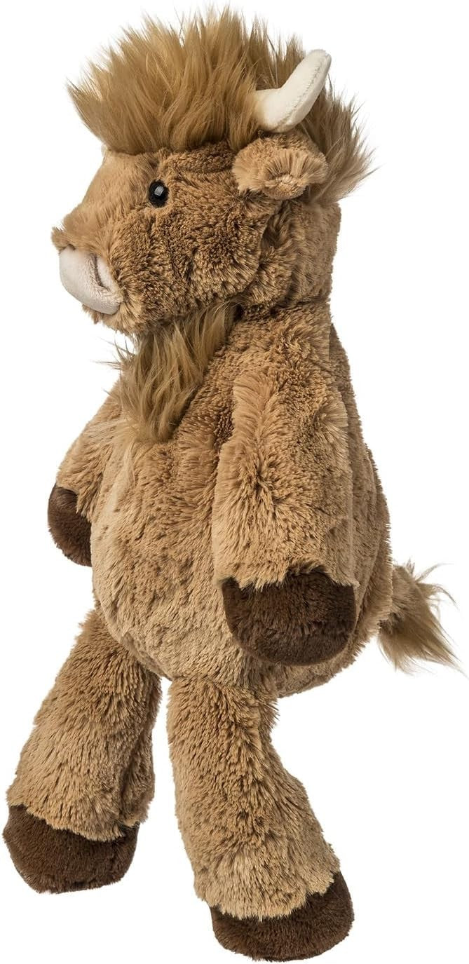 Mary Meyer Marshmallow Zoo Stuffed Animal Soft Toy, 13-Inch, Hagrid Highland Cow