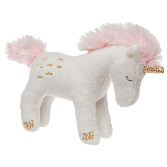 Mary Meyer Twilight Baby Unicorn Plush Stuffed Animal Rattle, 5"