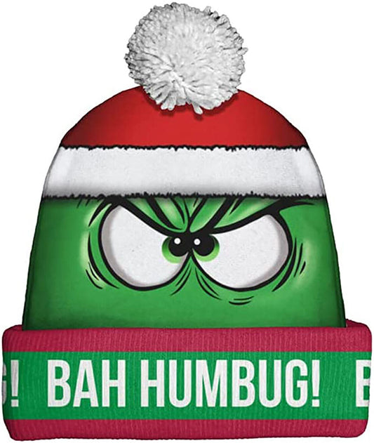 Spoontiques Winter Beanie Hat, One Size Fits Most - Bah Humbug
