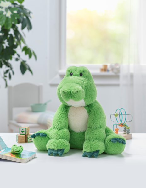 Baby Ganz Ripples Alligator Plush Stuffed Animal Toy, 14"