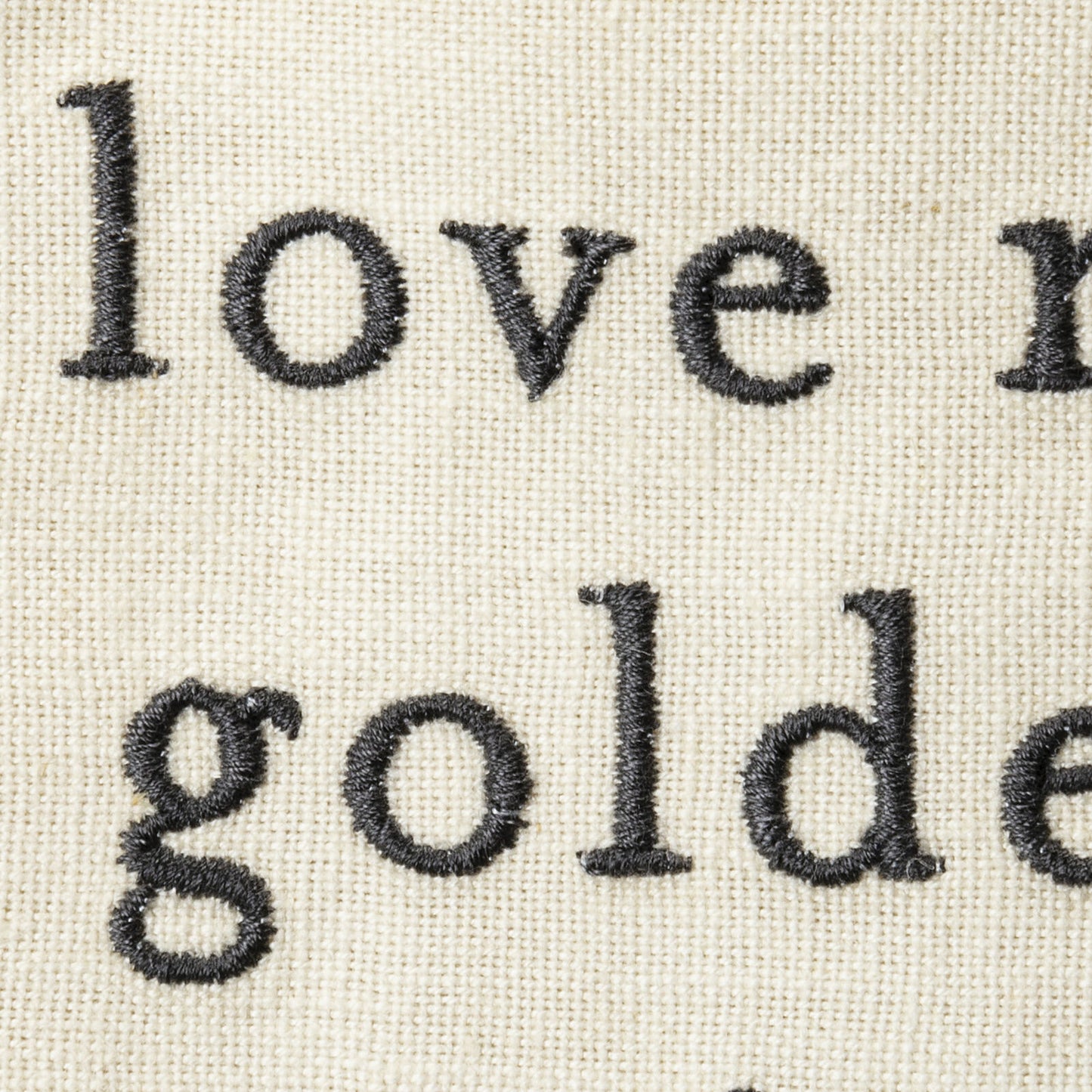 Primitives by Kathy Love My Golden Retriever Dish Towel, 26"