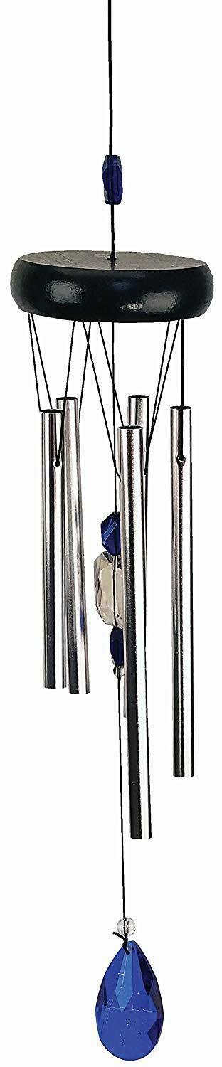 Spoontiques Blue Crystal Wind Chime