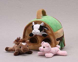 Farm Finger Puppet Play House 8" by Unipak