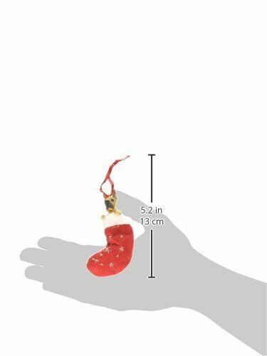 Great Dane Christmas Stocking Ornament with "Santa's Little Pals" Hand Painted