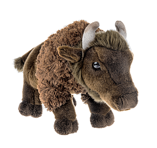 Ganz Heritage Collection Buffalo Plush Stuffed Animal Toy, 12" Long