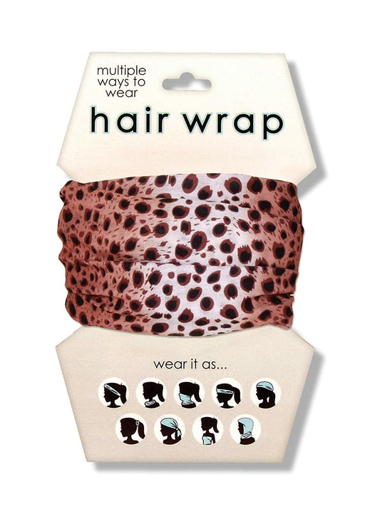 Spoontiques Cheetah Hair and Face Wrap