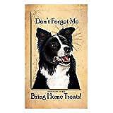 Border Collie Dog Baggage Buddies Luggage Tag 4"