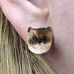 Conversation Concepts Ragdoll Earrings Post