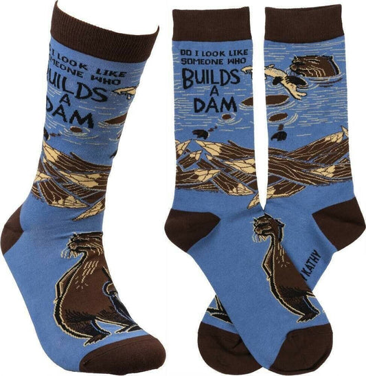 Primitives By Kathy Socks - So I Look Like Someone Who Builds A Dam