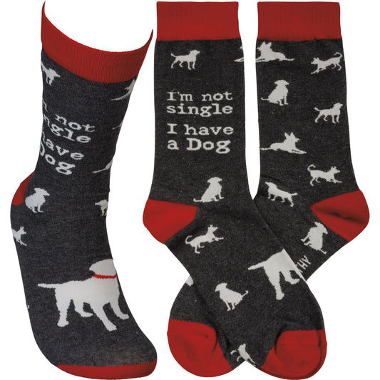 Primitives by Kathy Socks - I'm Not Single I Have A Dog