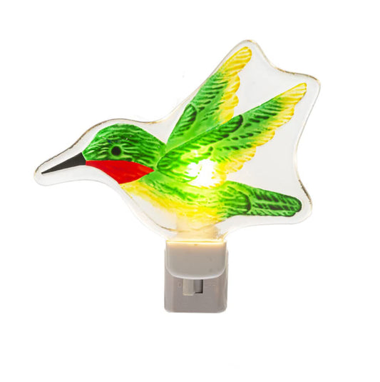 Ganz ME183129 Hummingbird Night-Light, Glass and Electrical, 5.5" W