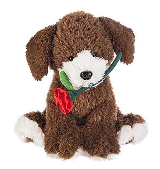 Ganz Rosebud Puppy Plush Toy, 11"