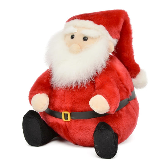 Unipak Santa Plumpee Plush Stuffed Animal Toy 9"