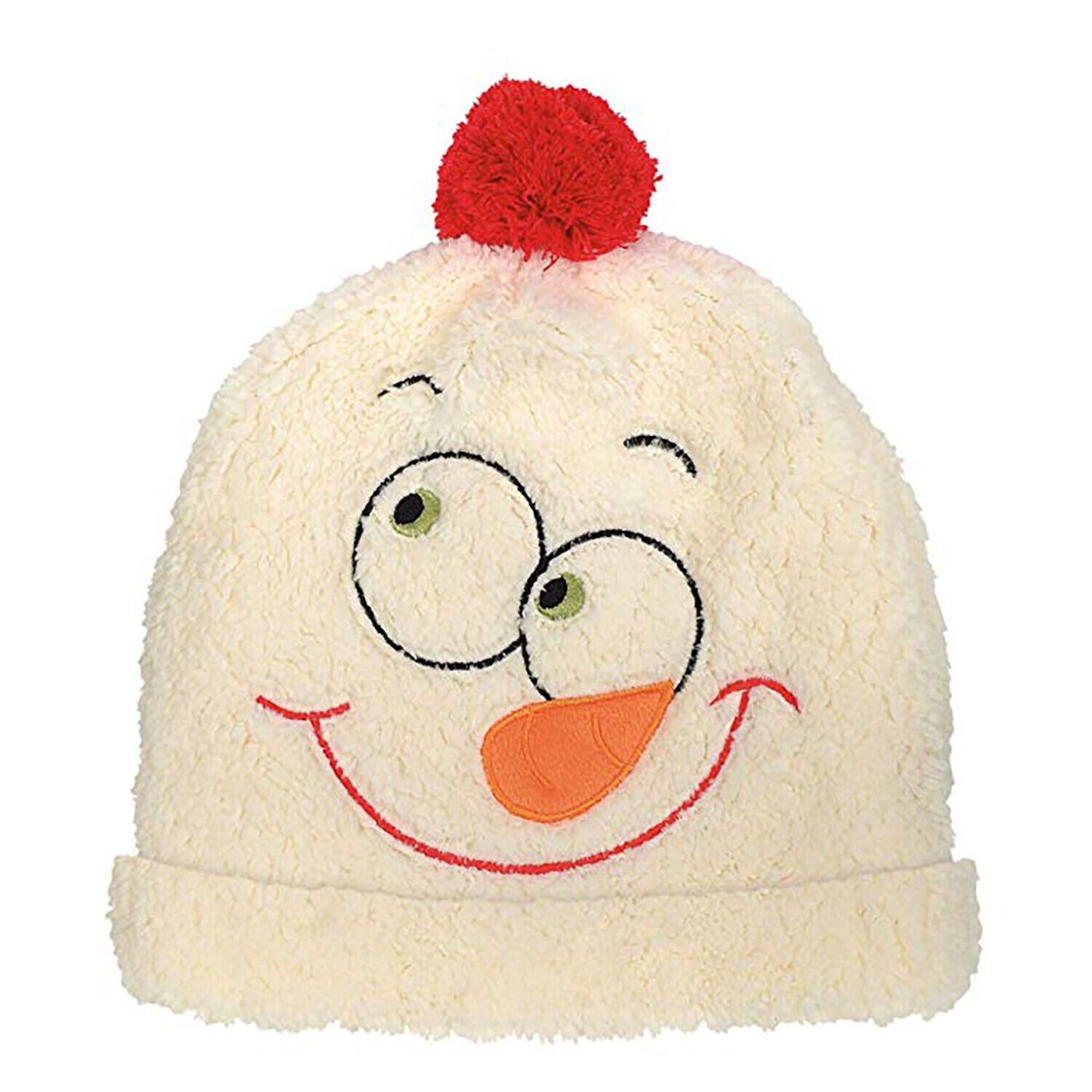 Department 56 Snowpinions Snowman with Funny Face Winter Hat