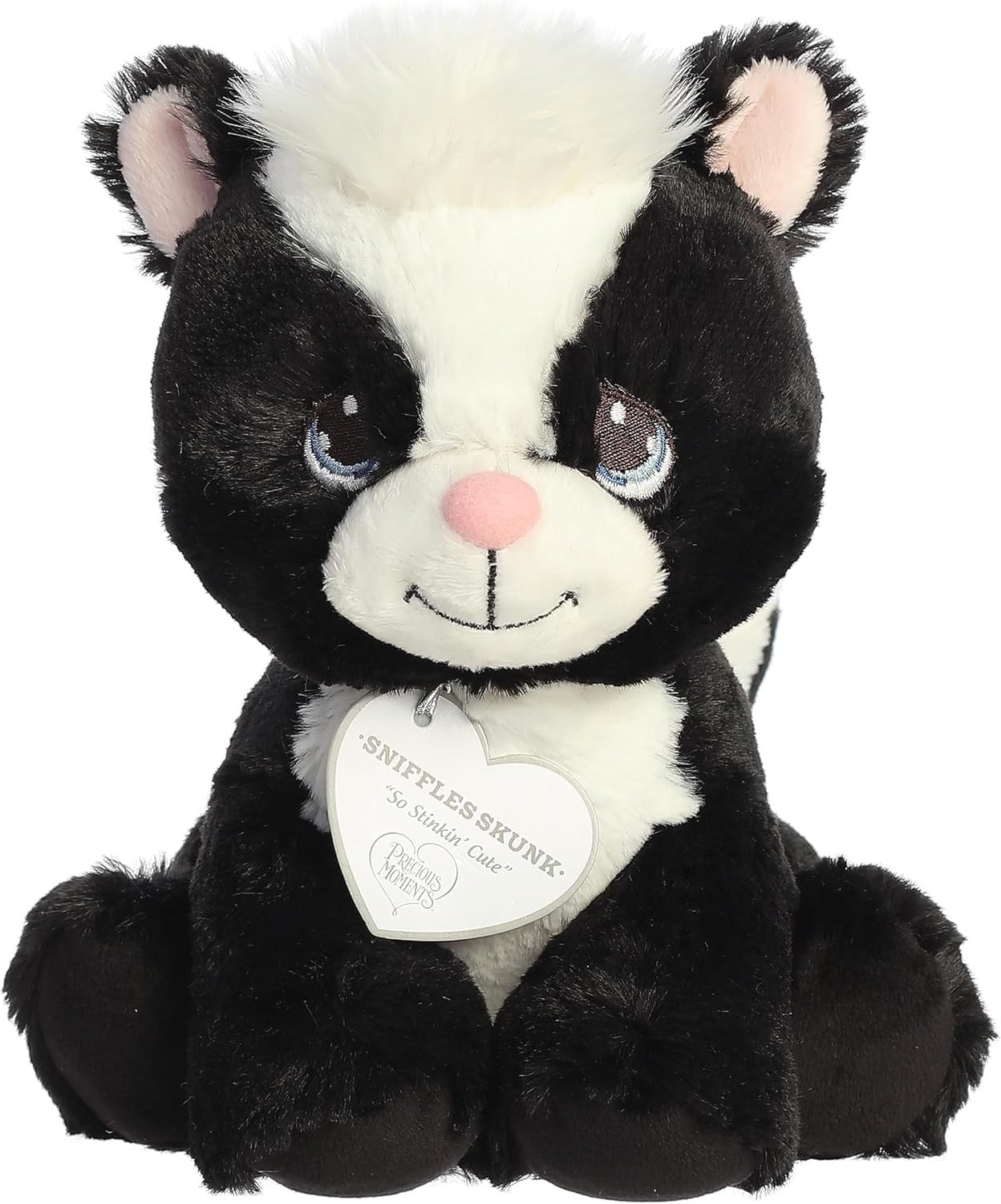 Aurora® Adorable Precious Moments™ Sniffles Skunk Stuffed Animal Toy, 8.5 inches