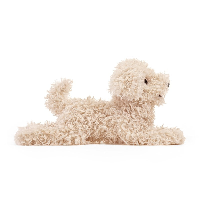 Folkmanis White Poodle Puppy Hand Puppet, 20"