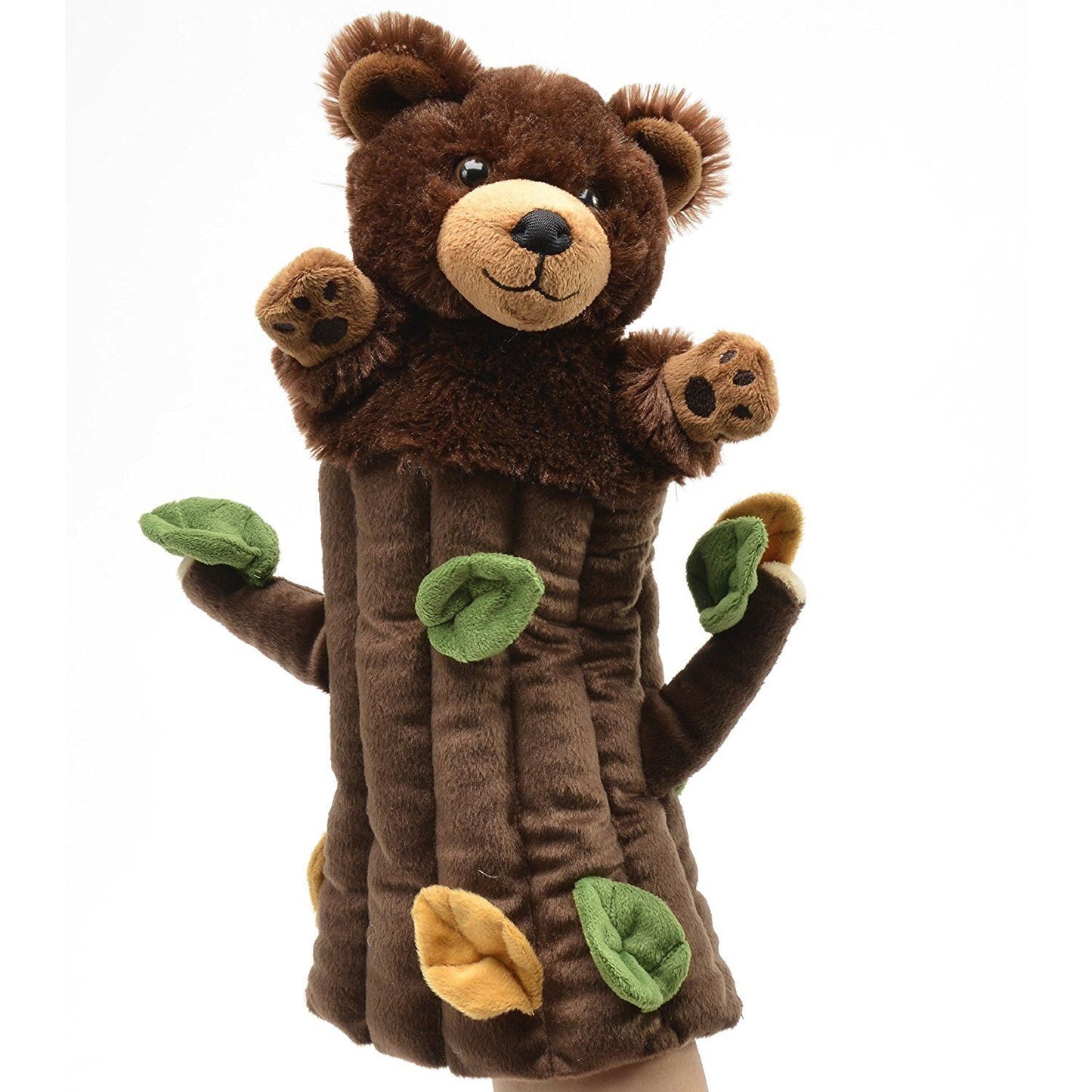 13" In N Out Brown Bear Hand Puppet by Unipak