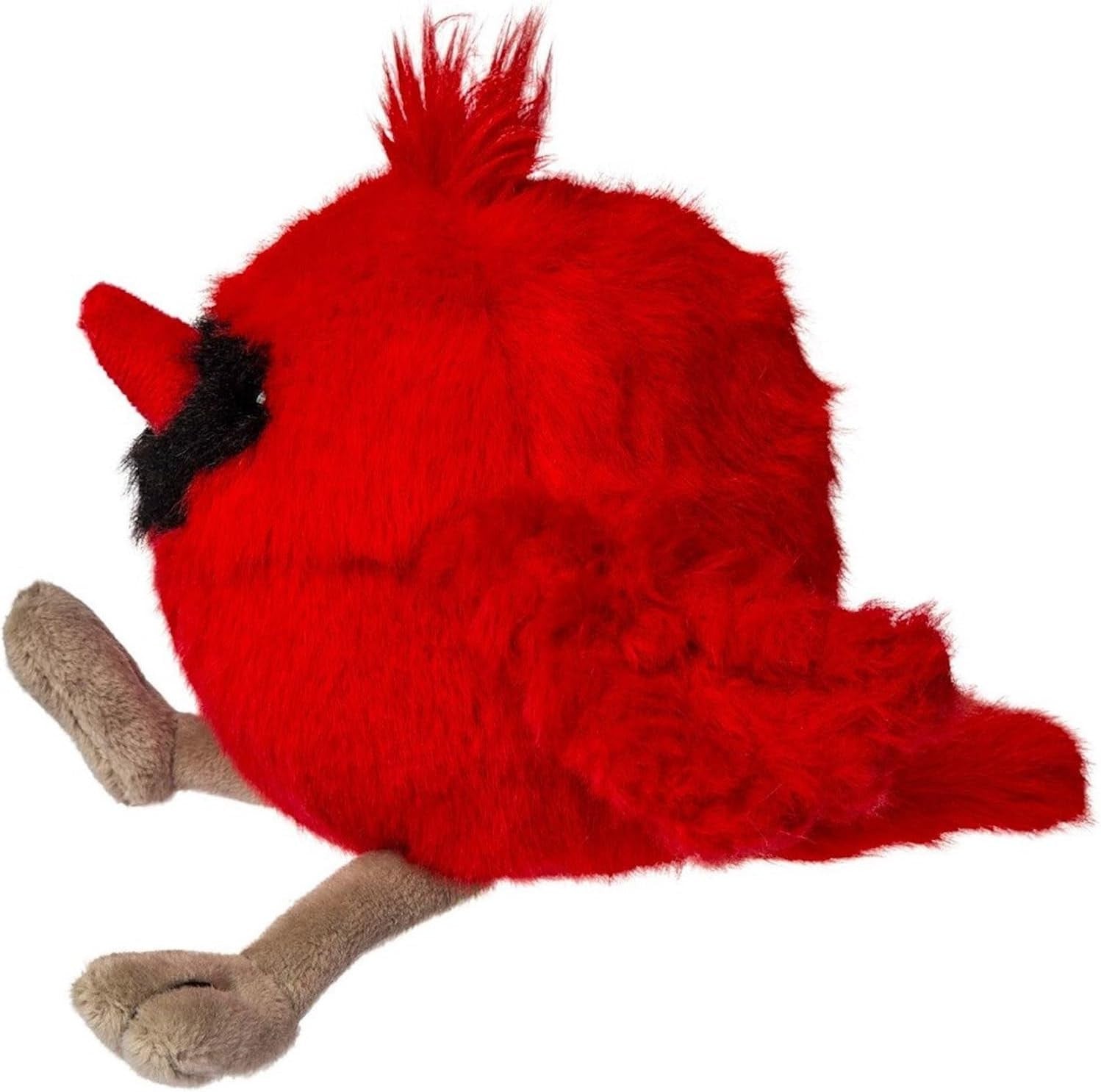 Mary Meyer Stuffed Animal Rolly Birds Small Plush Soft Toy, 5-Inches, Cardinal