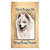 Samoyed Dog Baggage Buddies Luggage Tag 4"