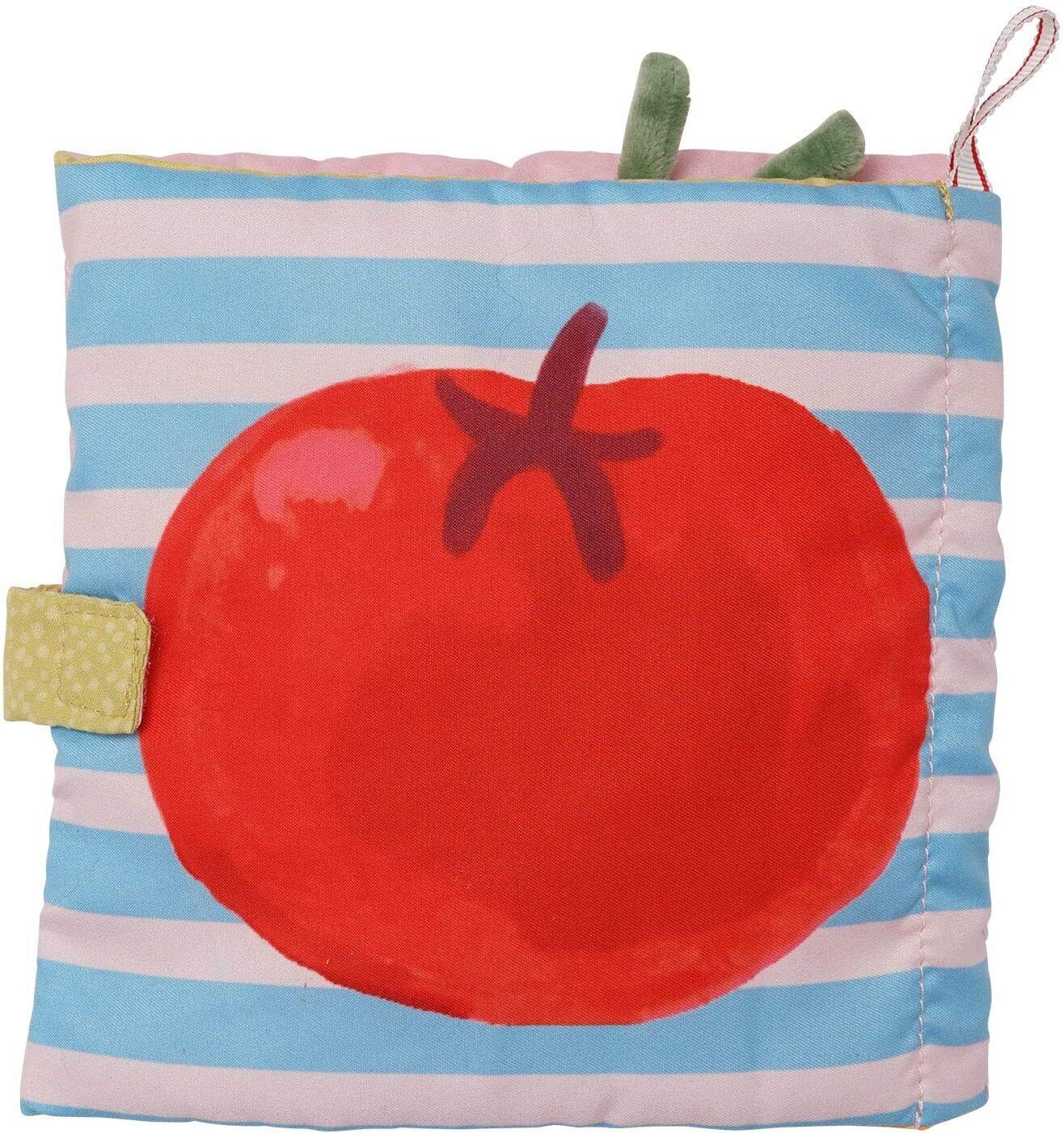 Manhattan Toy Mini-Apple Farm Soft Activity Crinkle Book for Baby & Toddler
