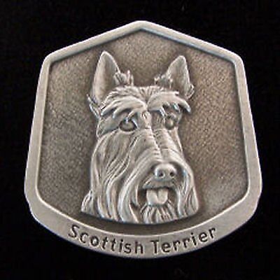 Scottish Terrier Fine Pewter Dog Breed Ornament