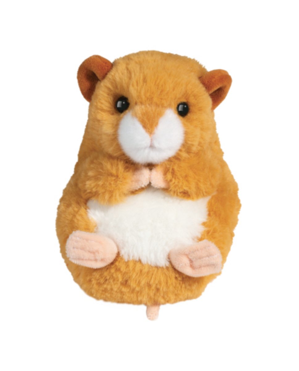 Douglas Toys Plush Hamster Lil' Baby Handful Stuffed Animal, 6"