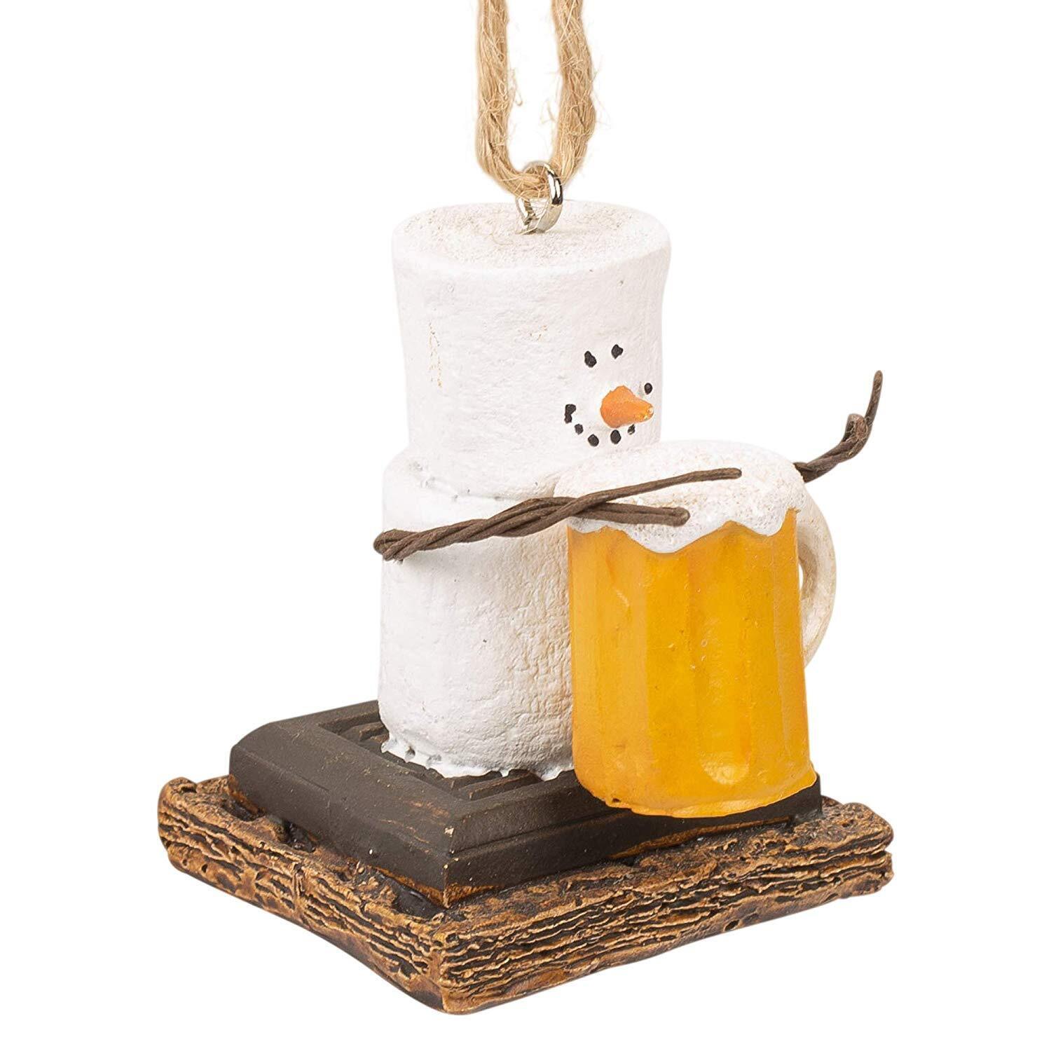 Toasted S'Mores "Original Beer Mug" Christmas/ Everyday Ornament