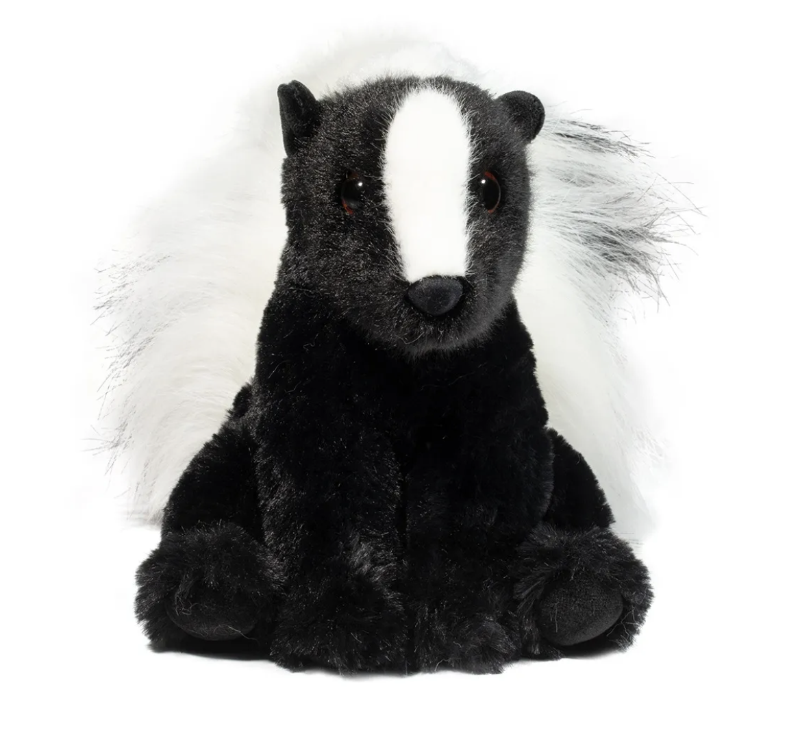 Douglas Odie Skunk Plush Stuffed Animal Toy, 9"