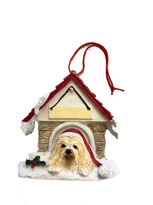 E&S Pets 35355-23 Lhasa Apso Doghouse Ornament