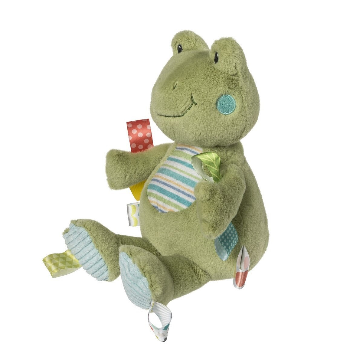 Mary Meyer Taggies Peepers Frog Soft Toy Plush Stuffed Animal – 11″