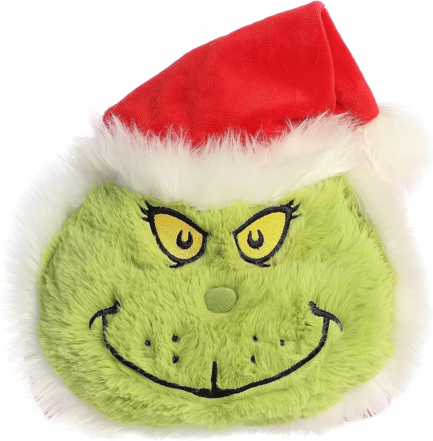 Aurora® Whimsical Dr. Seuss™ Santa Grinch Grinch Plush Stuffed Animal, 9 inches