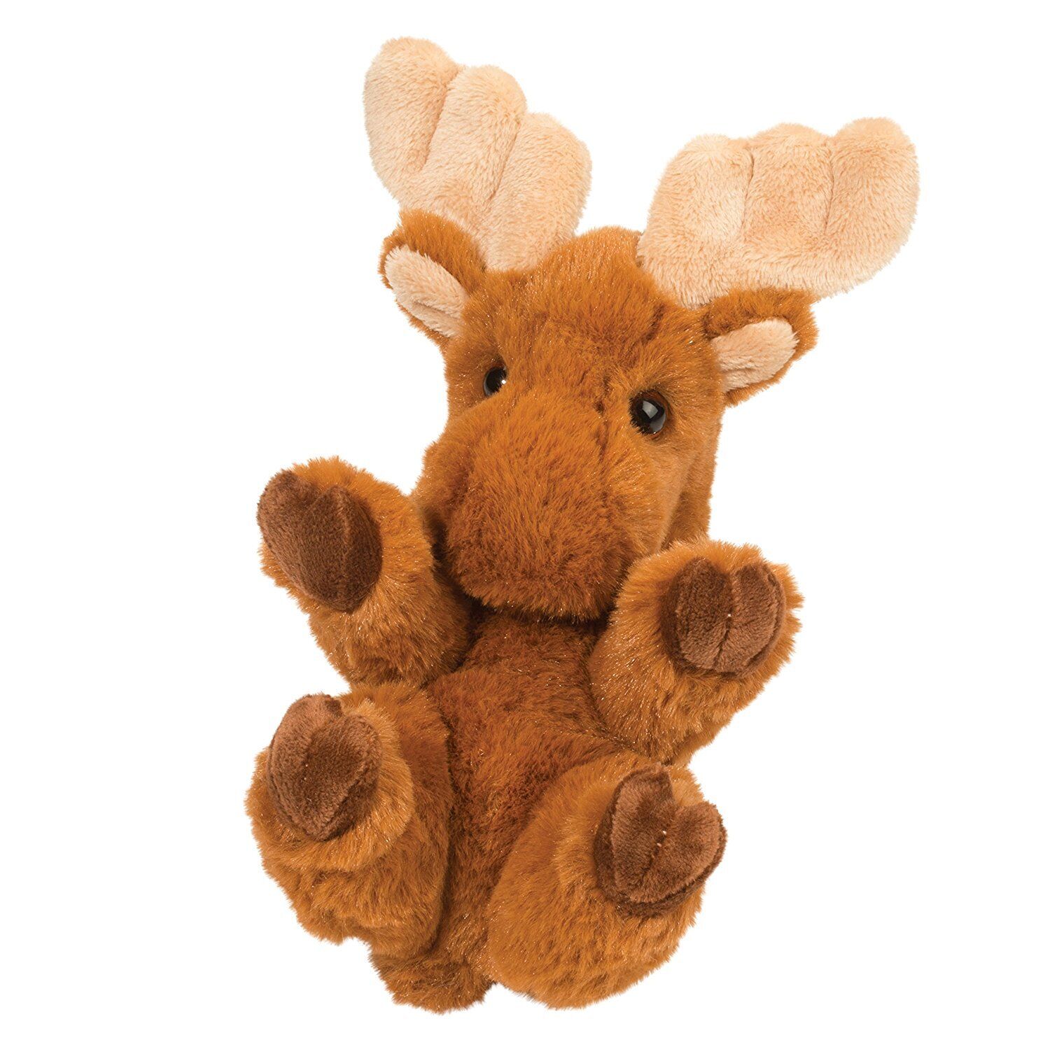 Douglas Cuddle Toys Brown Moose Lil' Handful 6"