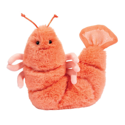 Douglas Toys Salty Shrimp Plush Stuffed Animal, 5.5 inches