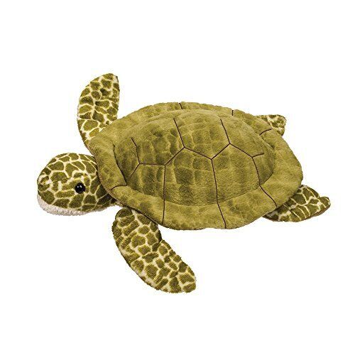 Douglas Toys Pebbles Turtle Plush Stuffed Animal Toy, 9"
